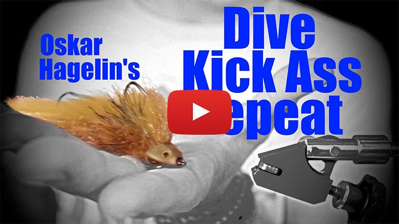 Fly Tying: Oskar Hagelin's Dive, Kick Ass, Repeat
