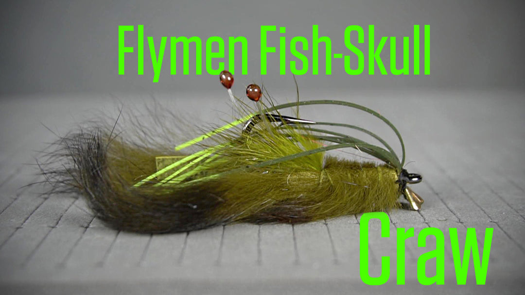 Fly Tying Tutorial: Flymen Fish-Skull Craw