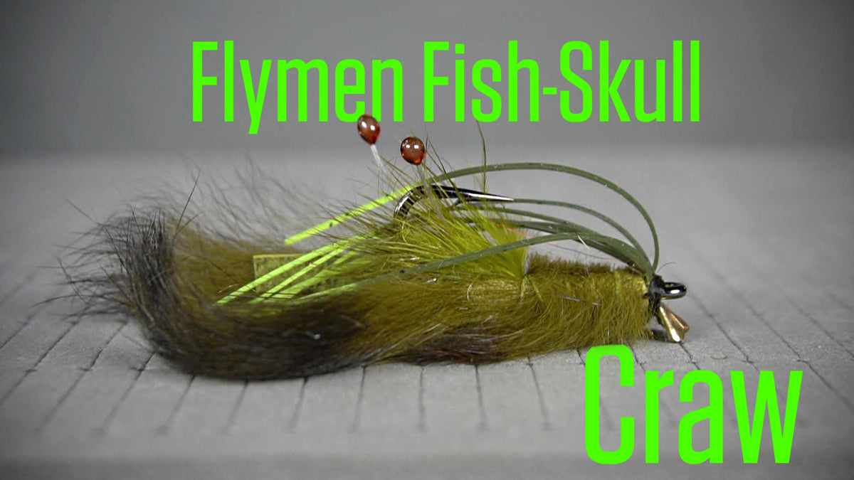 Fly Tying Tutorial: Flymen Fish-Skull Craw