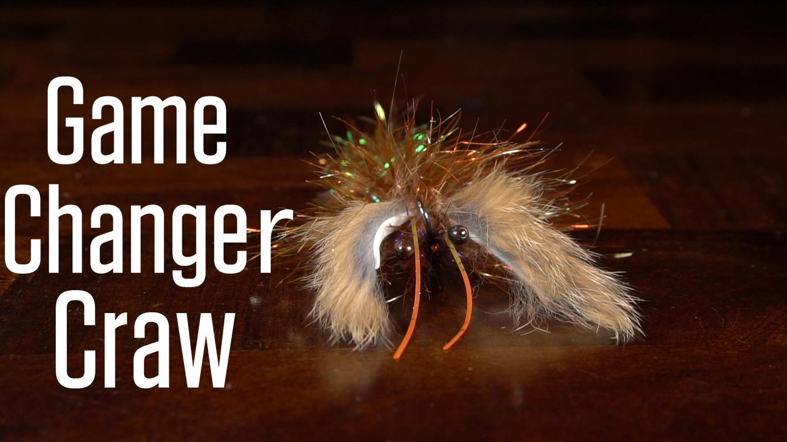 Fly Tying Tutorial: Game Changer Craw