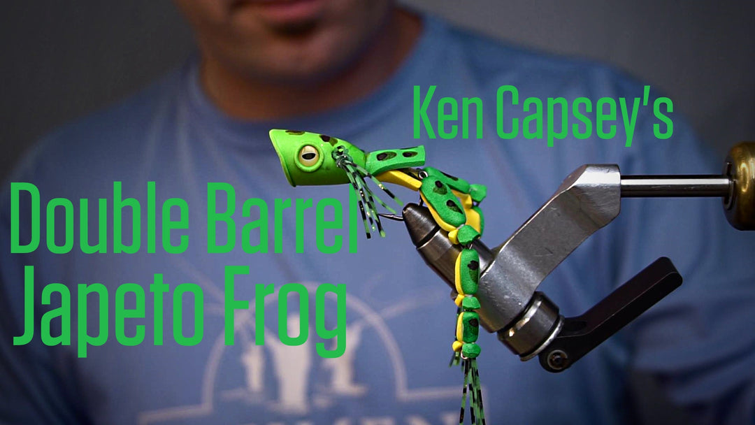 Fly Tying Tutorial: The Double Barrel Japeto Frog