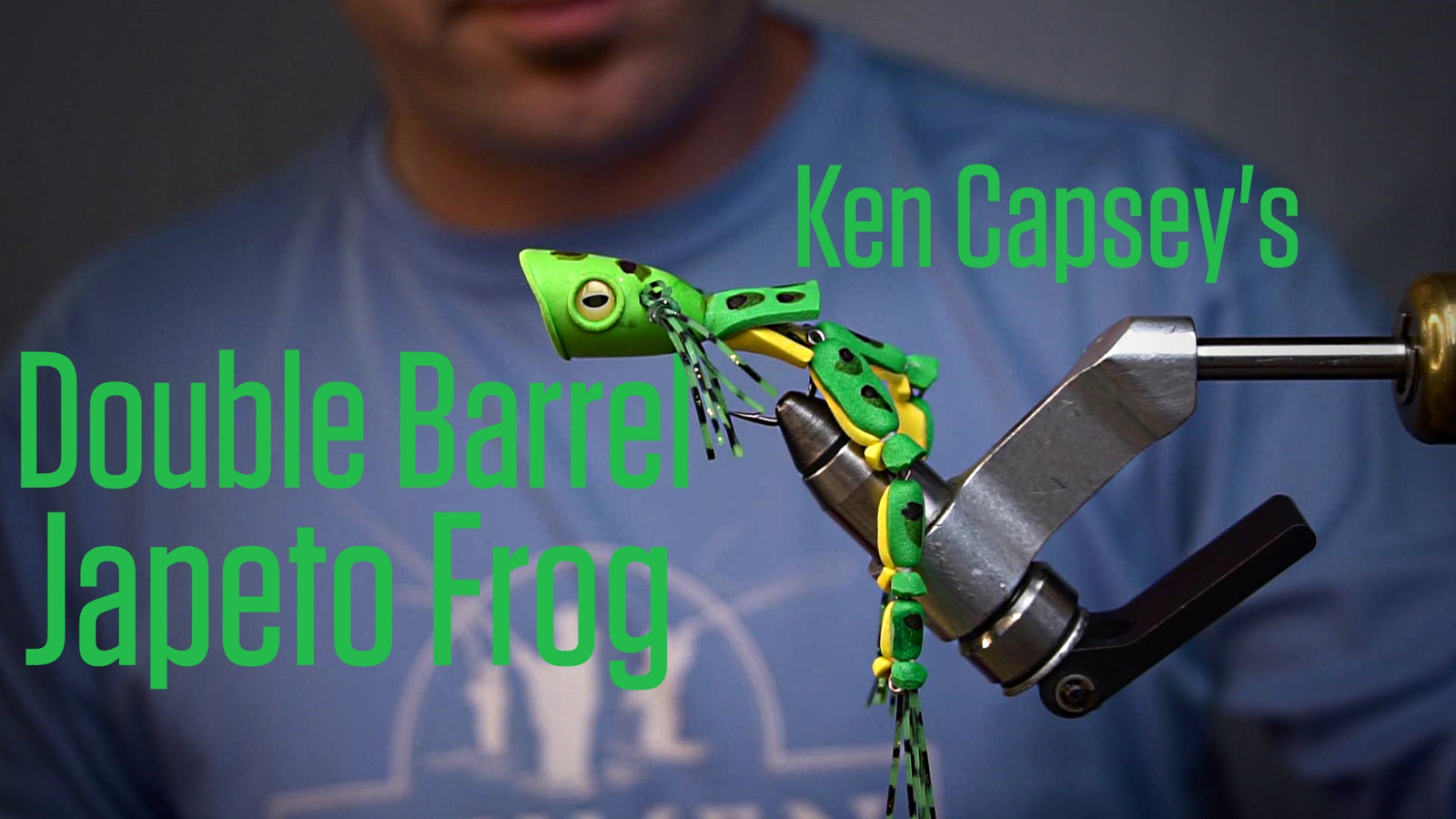 Fly Tying Tutorial: The Double Barrel Japeto Frog