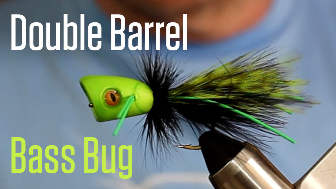 🎣#TyingTuesday: Double Barrel Bass Bug