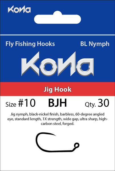 Kona Barbless Jig Hook (BJH) hook