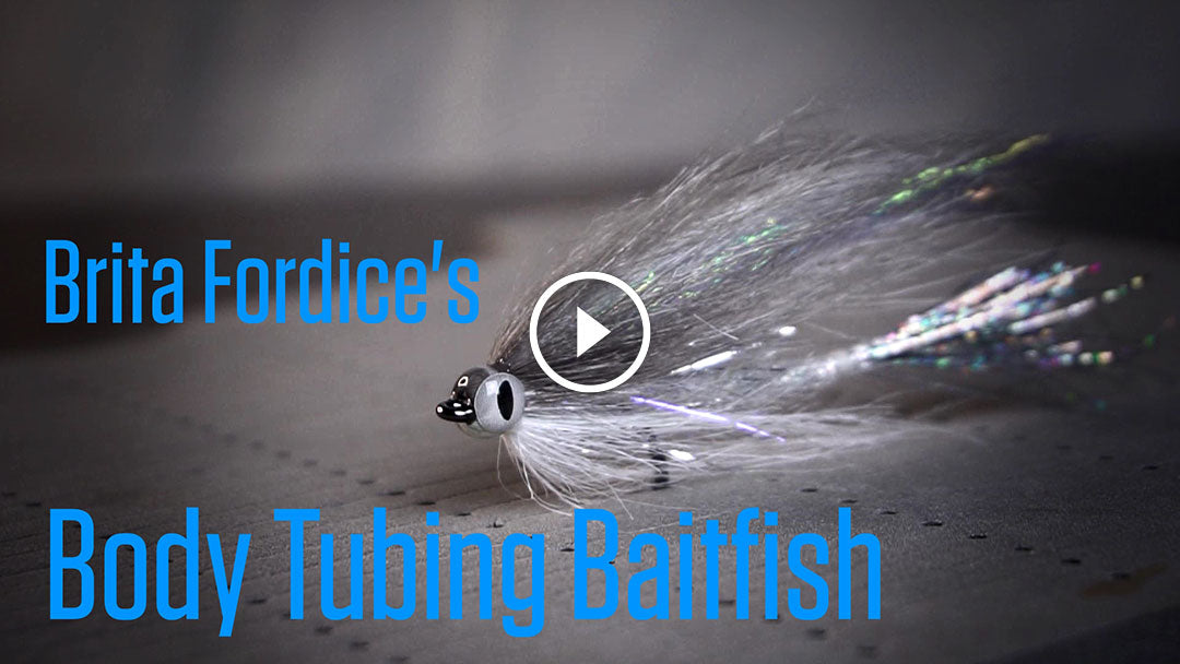 Fly Tying Tutorial: Brita Fordice's Body Tubing Baitfish
