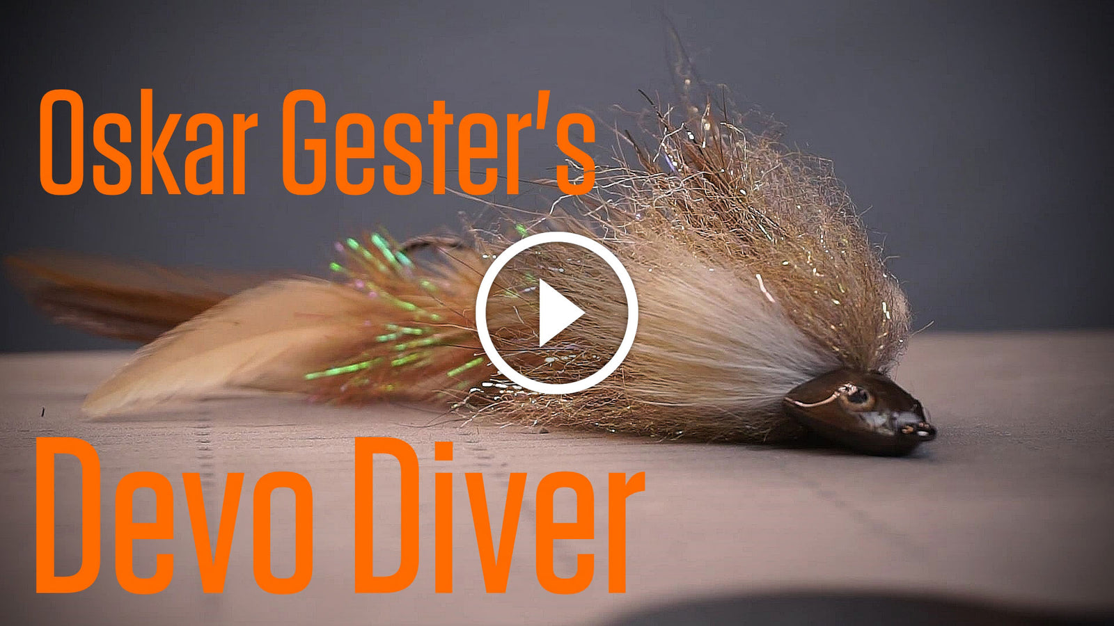 Fly Tying Tutorial: Oskar Gester's Devo Diver