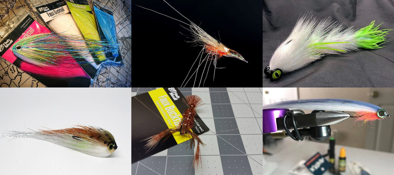 Fish-Skull Faux Bucktail Fly Tying Contest.
