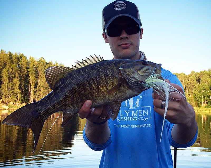 Learn how to fly-rig a streamer for bass fishing