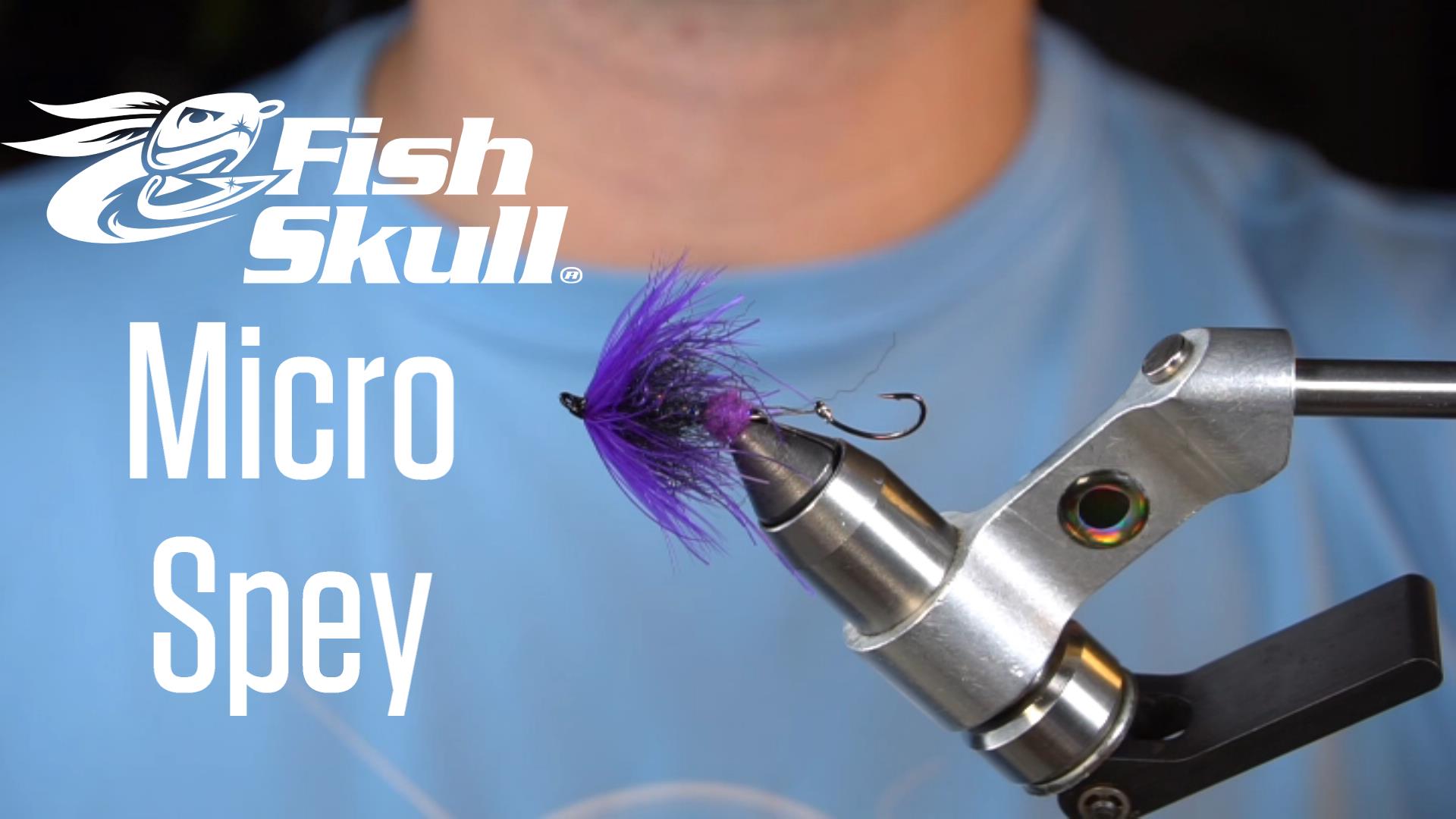 Fly Tying Tutorial: Fish-Skull Micro Spey - Flymen Fishing Company