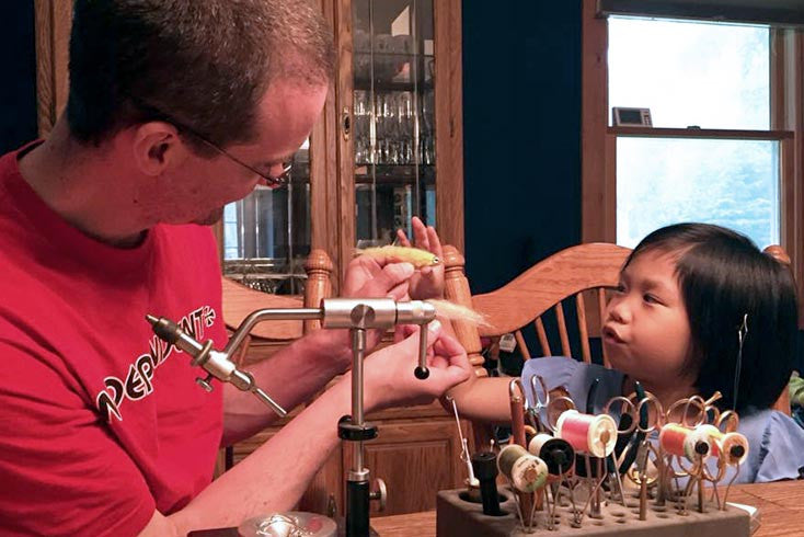 Teaching Fly Tying to Kids: Where To Begin? - Flymen Fishing Company