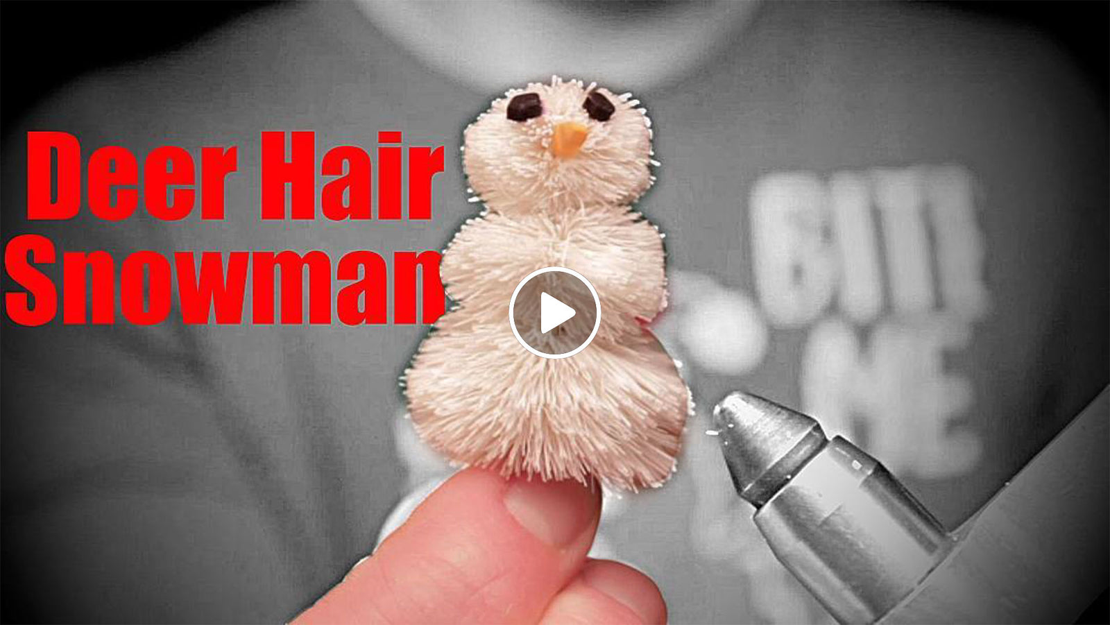 Holiday Fly Tying: Deer Hair Snowman
