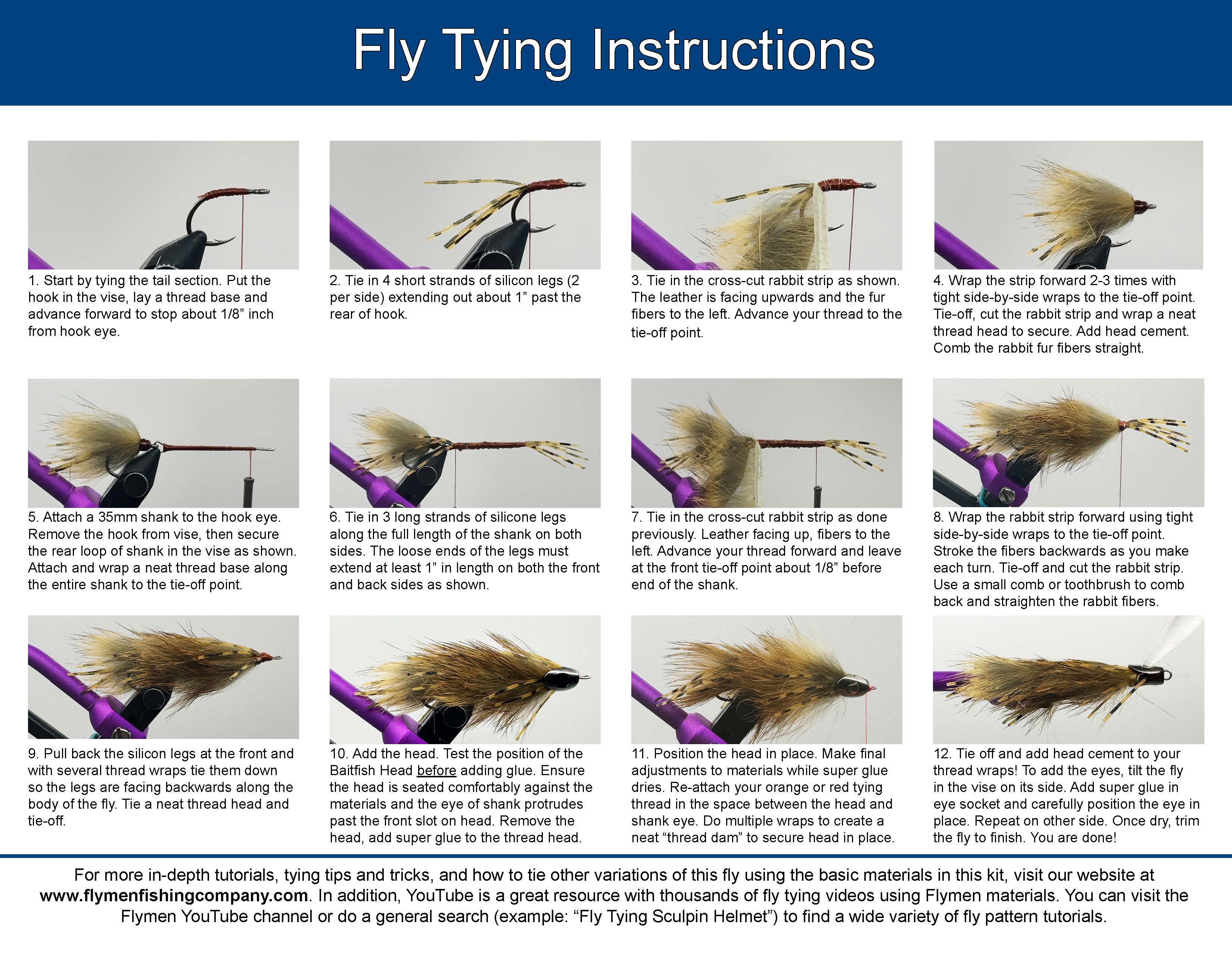 Fly tying kits - Flymen Fishing Company