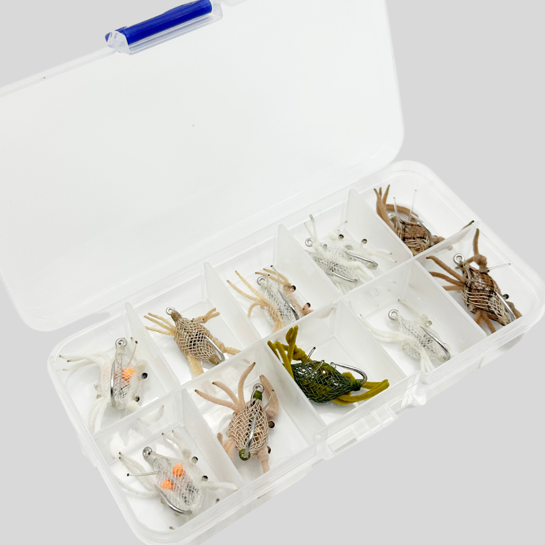 Alphlexo Crab Fly Assortment - Flymen Fishing Company Alphlexo Crab Fly Assortment - Flymen Fishing Company