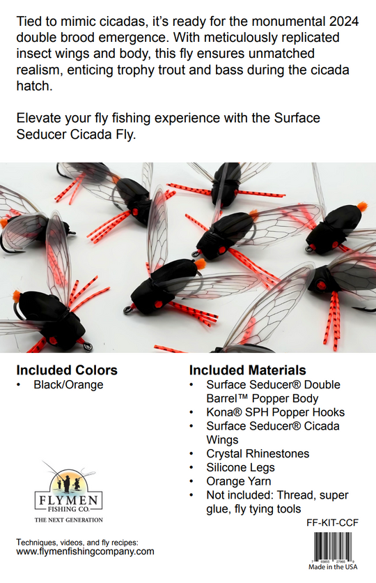 New Fly Tying Kit: SS Cicada Fly
