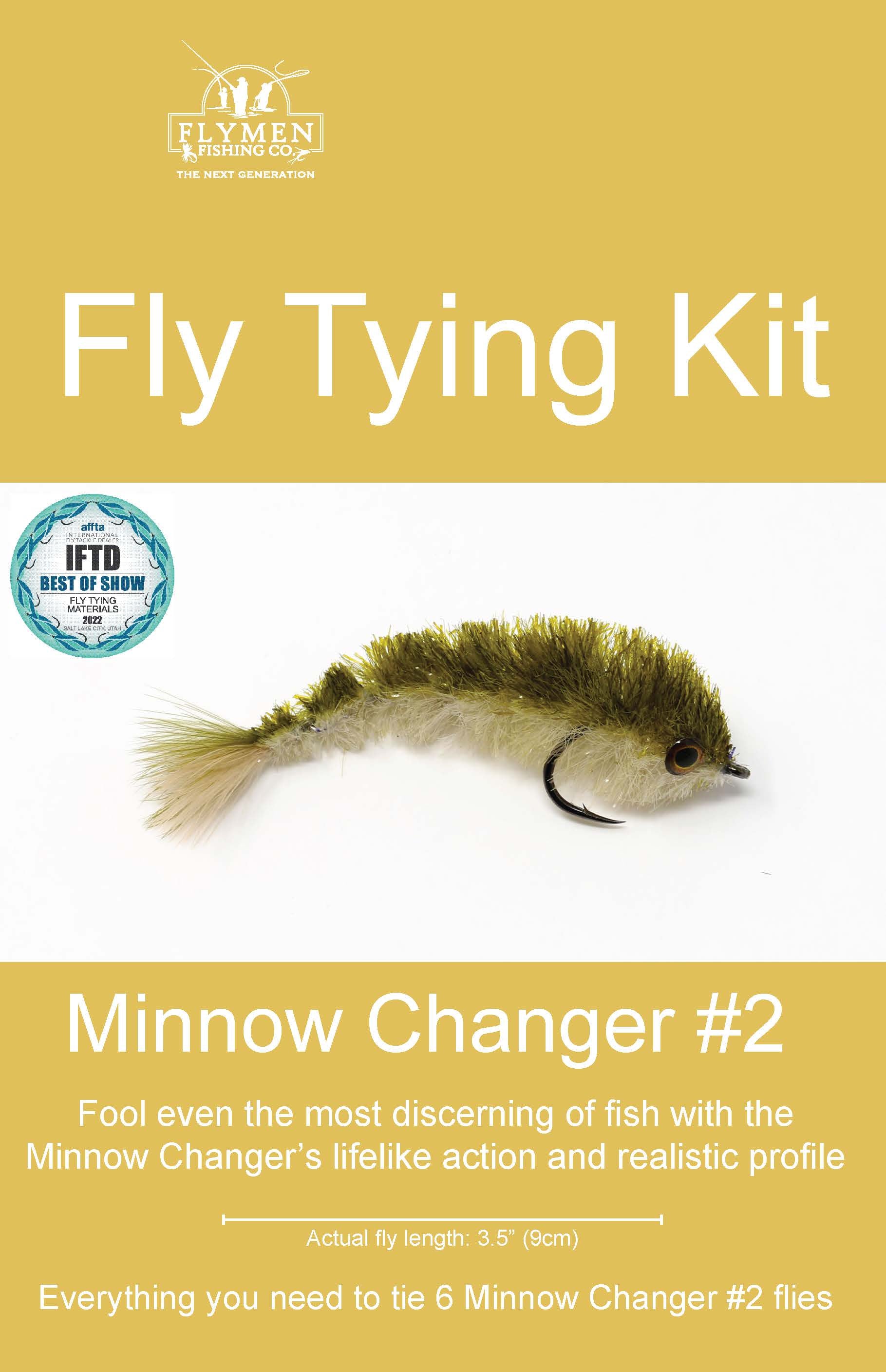 Flymen Fishing CO. Fly Tying Kit - Mini Finesse Changer | Hatch Finders