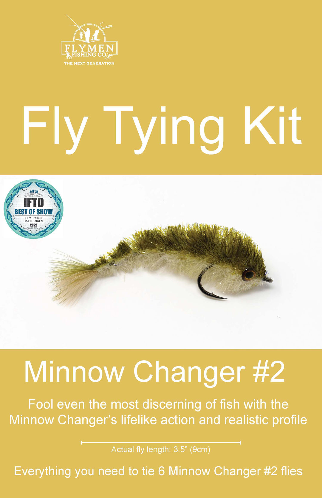 NEW Fly Tying Kit: Minnow Changer #2 Flymen Fishing Company