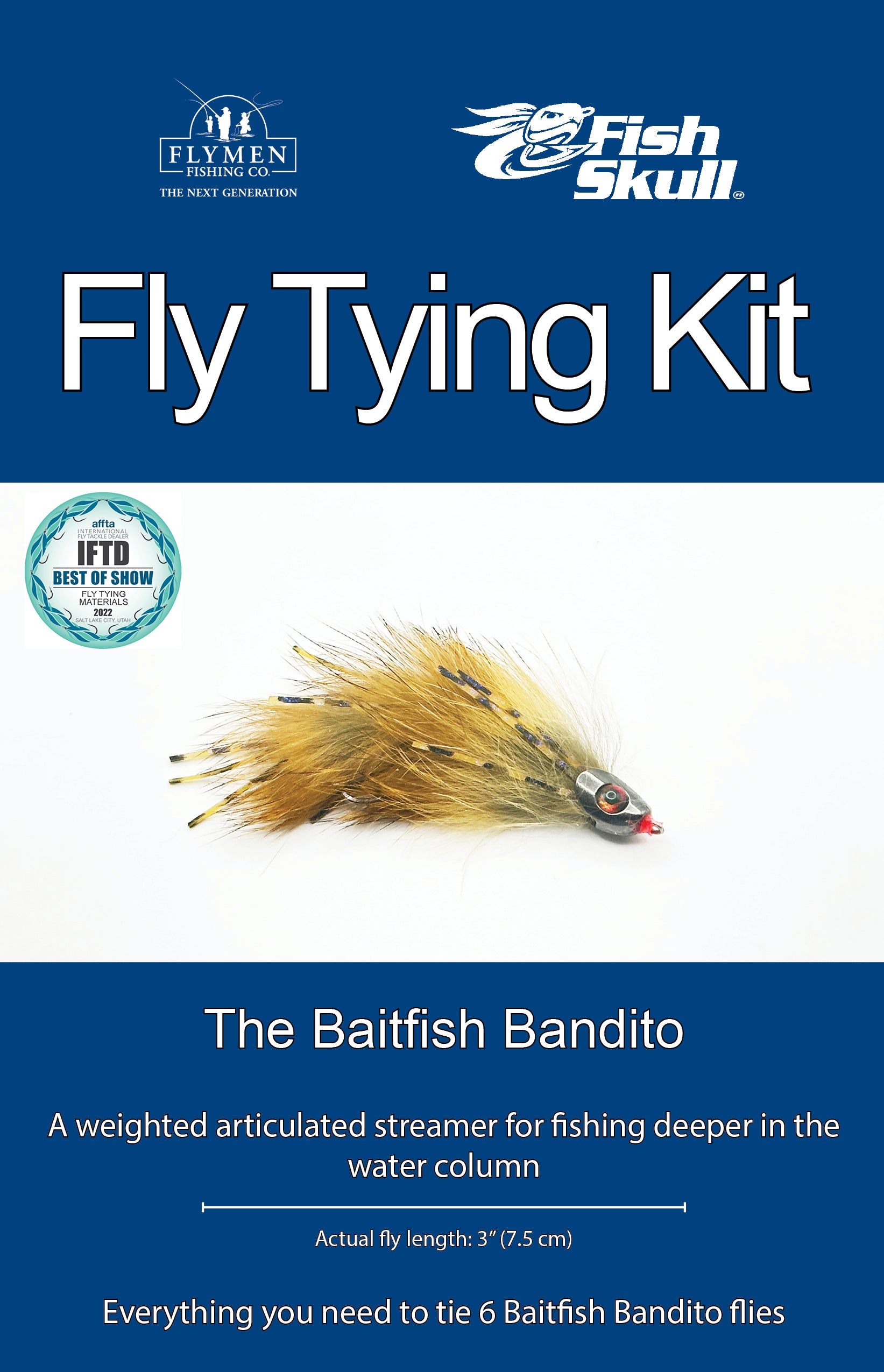 NEW Fly Tying Kit: The Baitfish Bandito - Flymen Fishing Company