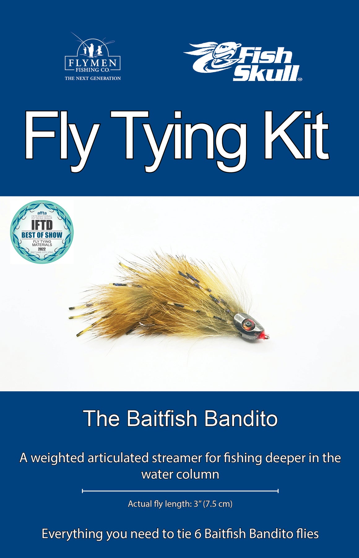 NEW Fly Tying Kit: The Baitfish Bandito Flymen Fishing Company
