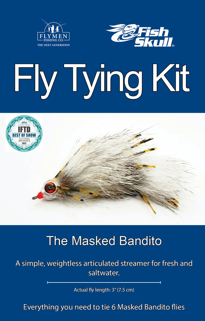 NEW Fly Tying Kit: The Masked Bandito - Flymen Fishing Company