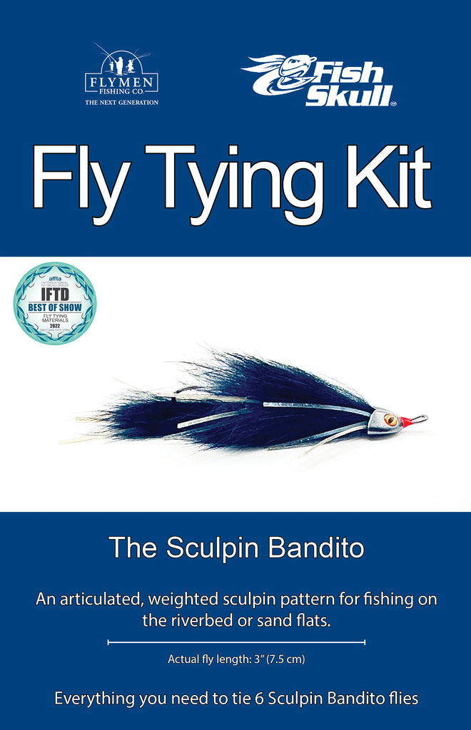 NEW Fly Tying Kit: The Sculpin Bandito - Flymen Fishing Company