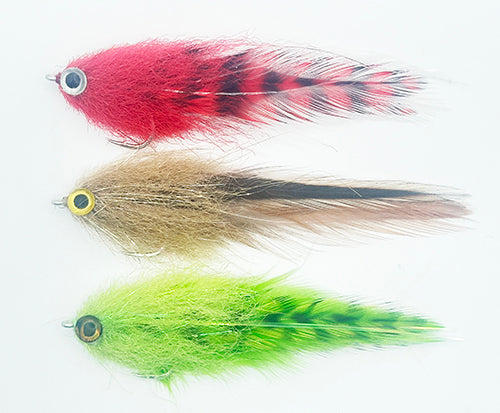 Fish-Skull® Mini Brush Flies