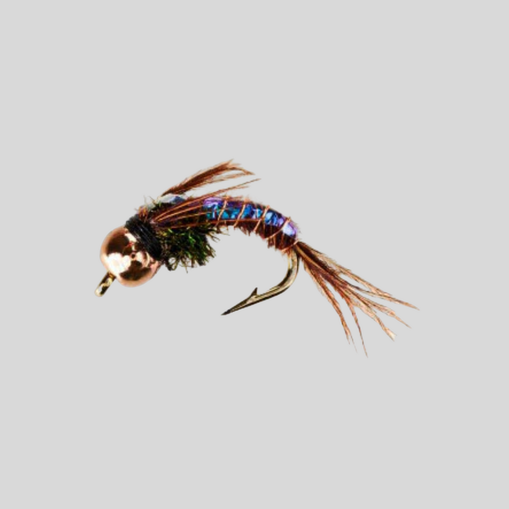 Nymph-Head® Heavy Metal™ Pheasant Tail Flashback