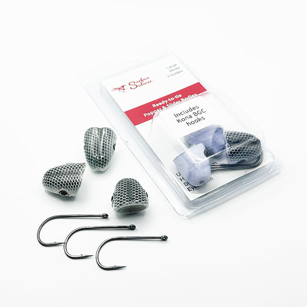 Surface Seducer® READY-TO-TIE popper bodies