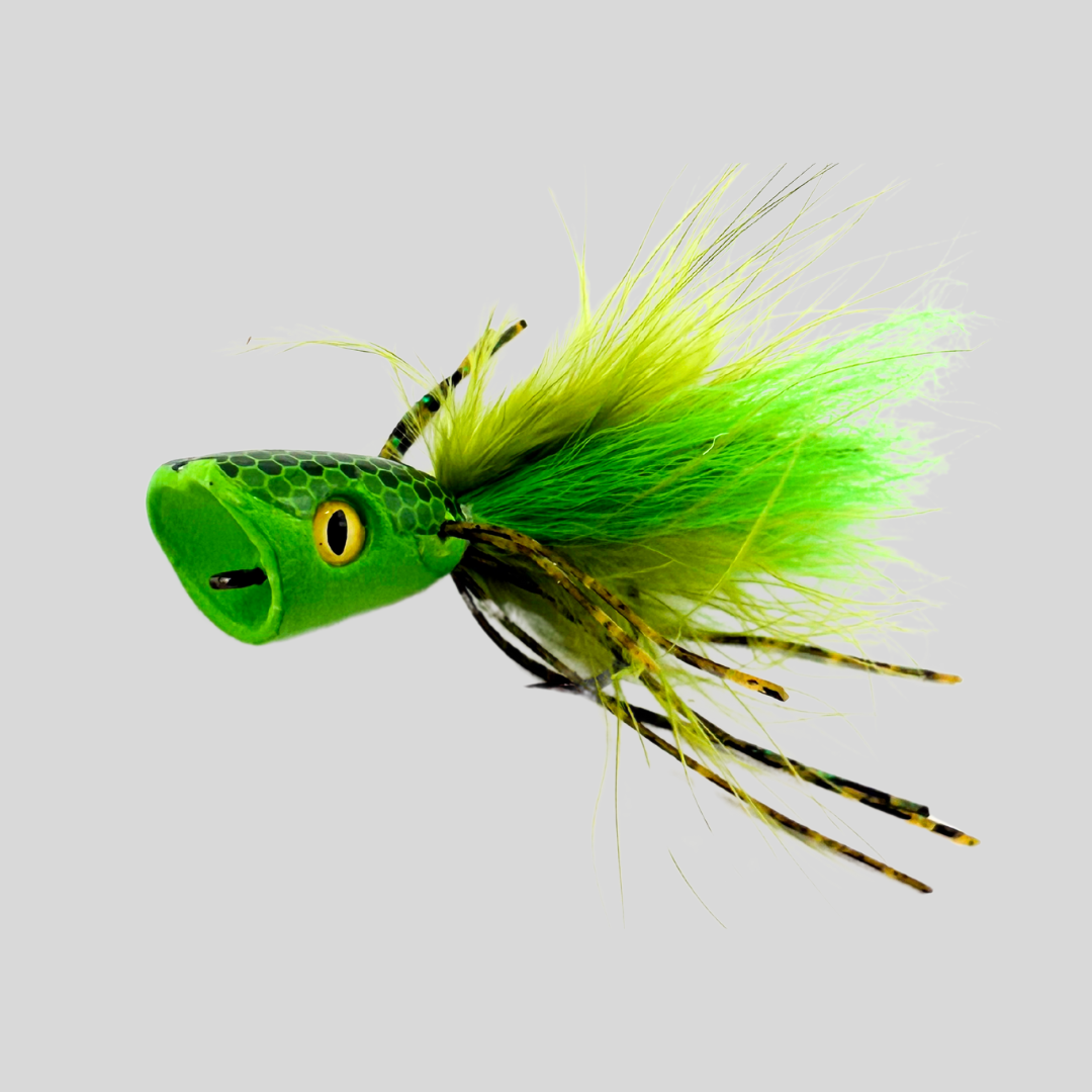 Flymen Double Barrel Bass Bug Popper Fly Selection