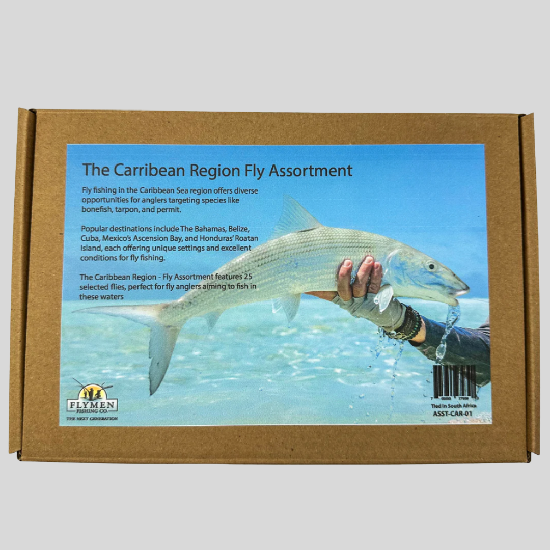 The Caribbean Region - Fly Assortment - Flymen Fishing Company