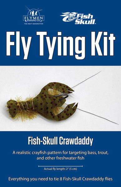 Fly Tying Kit: Fish-Skull Crawdaddy