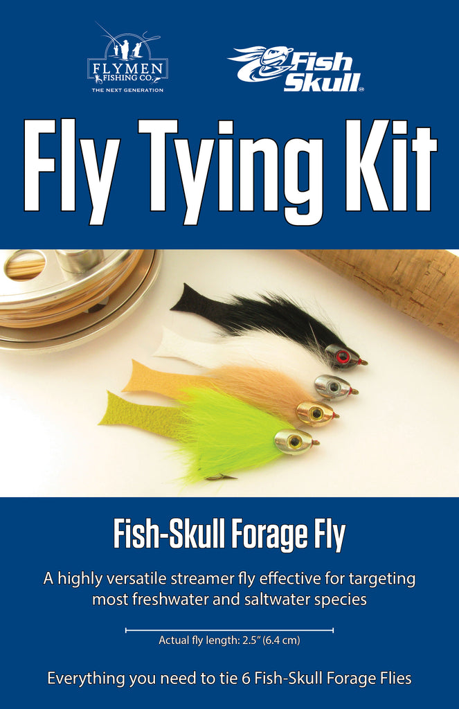 Fly Tying Kit: Fish-Skull Forage Fly - Flymen Fishing Company