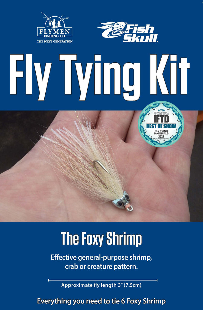 NEW Fly Tying Kit: Fish Skull Foxy Shrimp
