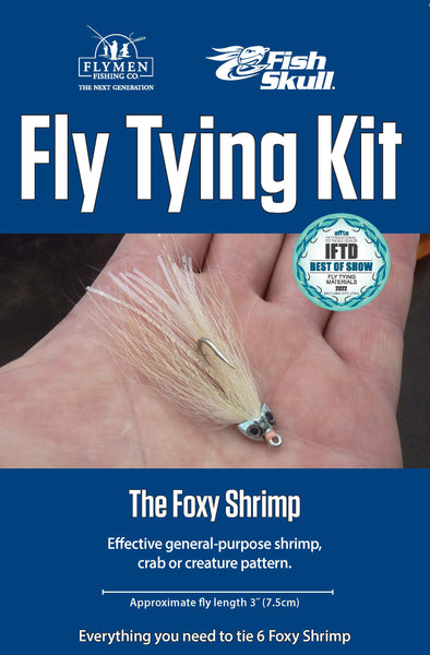 Fly Tying Kit: Fish Skull Foxy Shrimp