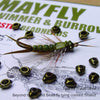 Nymph-Head® Evolution™ Mayfly Swimmer & Burrower tungsten beadheads - Flymen Fishing Company
 - 3