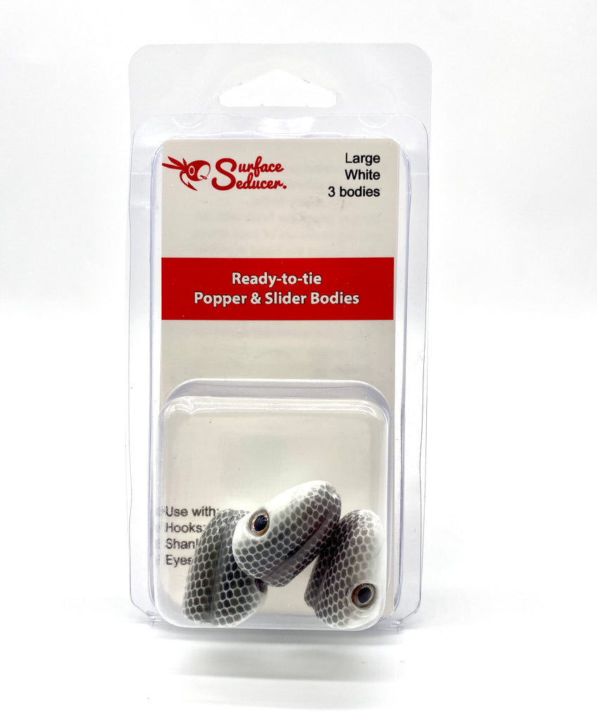 Surface Seducer® READY-TO-TIE popper bodies
