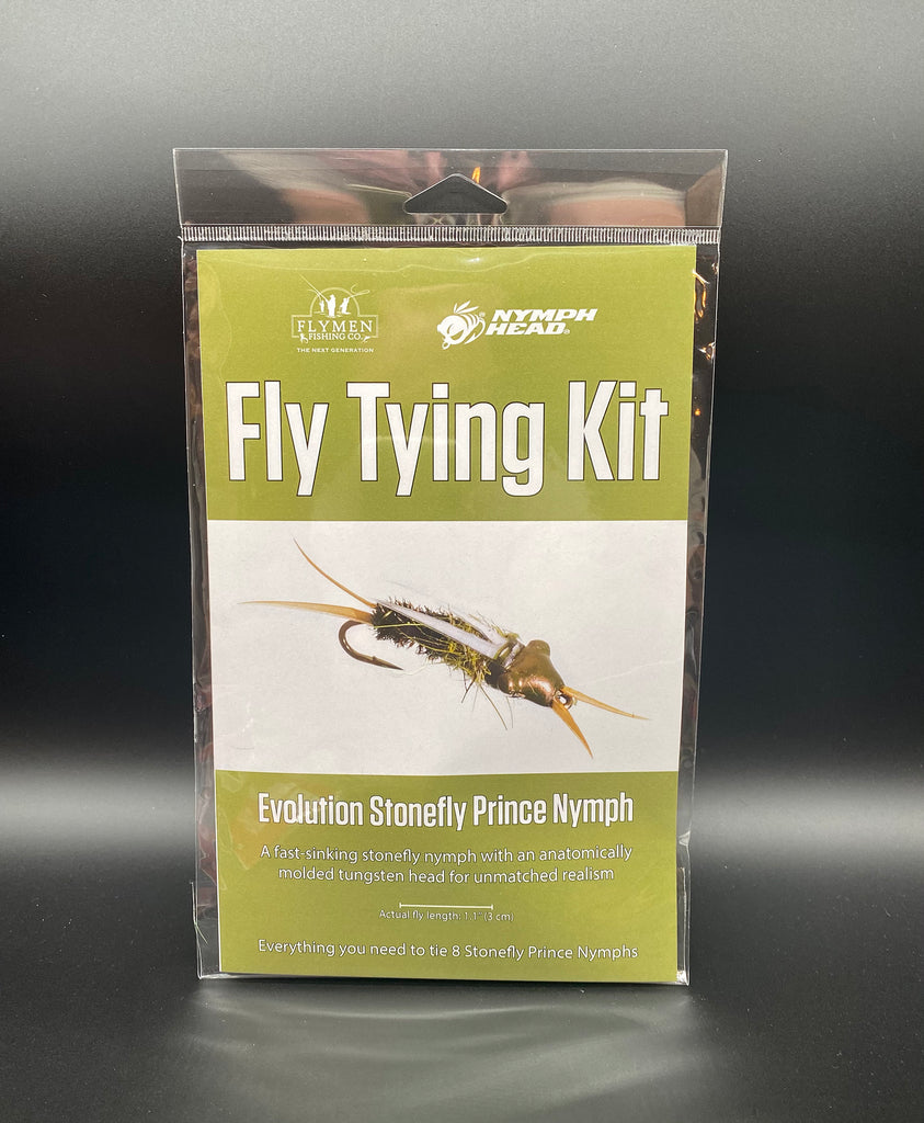 Fly Tying Kit NymphHead Evolution Stonefly Prince Nymph Flymen