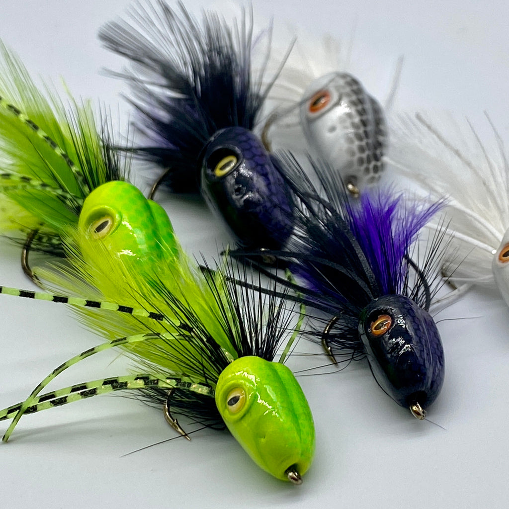 How to Tie a Surface Seducer Double Barrel Popper Fly - Trident