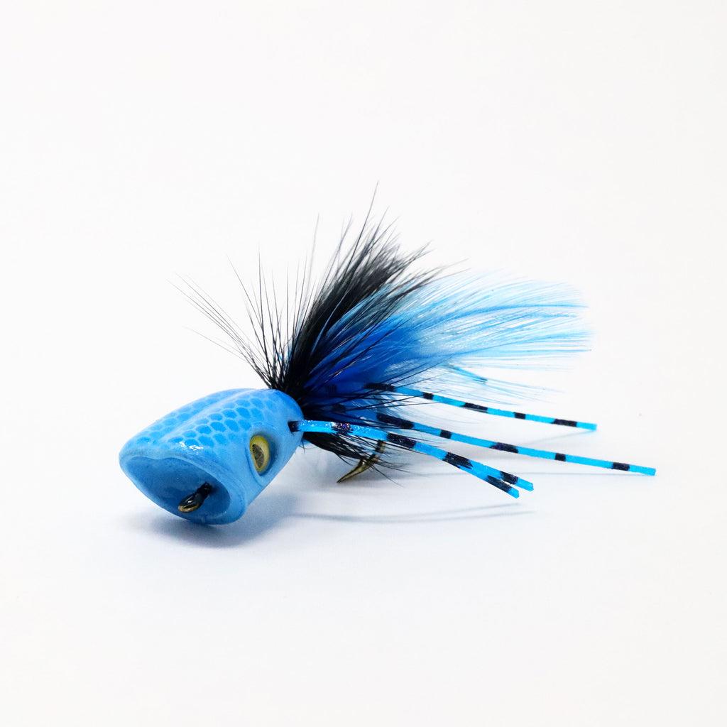 Bass Popper Fishing Fly Lure | Chartreuse | Size 6 | Orvis