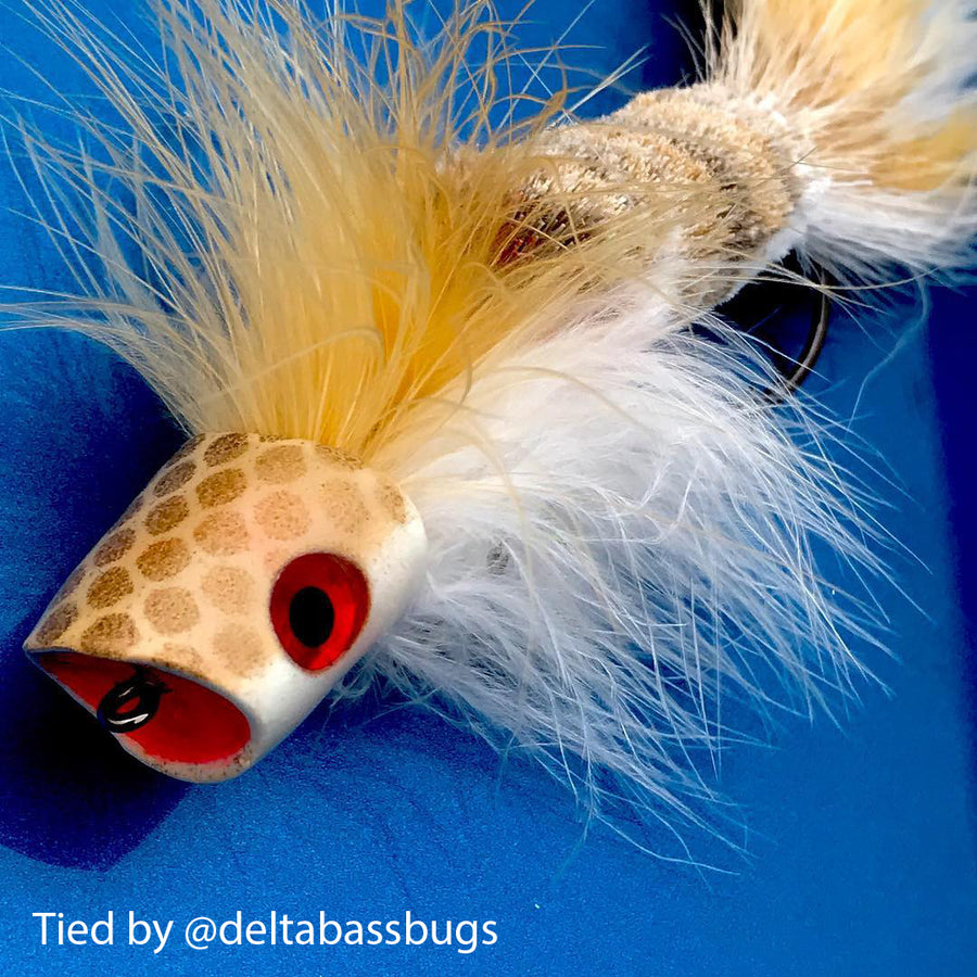 Howitzer Baitfish Popper Head - TN FLY CO